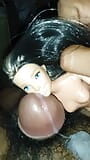 Horny black haired barbie rides my cock snapshot 10