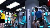 Fitness-mädchen mit dicken möpsen, trainer - Hentai 3D 12 snapshot 2