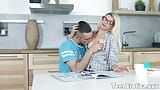 Teen Cornelia Quinn Gets Her Muff Eaten and Fucked on Kitchen Table snapshot 2