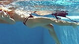 Hot pornstar Tiffany Tatum masturbating poolside snapshot 15