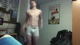 University lad trying on underwear snapshot 4