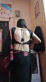 Indian crossdresser Shreya dancing snapshot 7