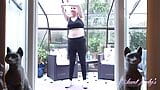 AuntJudys - Busty 45yo Housewife Nel's Hot Workout snapshot 1