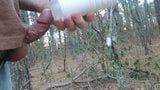 Masturbating in the woods- Big Rope Cum Shot- Masturbator snapshot 4