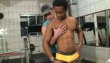 Gym Interracial snapshot 2