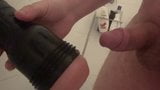 Small dick cums in his fleshlight while in the shower snapshot 10