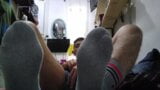 SWEATY SPORT SOCKS IN MY BED snapshot 8