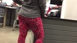 Thick PAWG MILF Red Leggings  snapshot 7