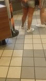 Thick Latina at KFC snapshot 6