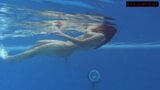 Enjoy Lina Mercury and Mia Ferrari swim naked snapshot 16