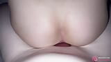 Close-up dubbele penetratie met anale plug op een 18-jarige tiener! POV! snapshot 15