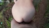 Cremita anal después de mamada con turista cachonda en el bosque snapshot 15