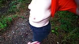 Nipple Punishment in the woods snapshot 2