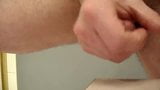 My dick cumming at the camera snapshot 2