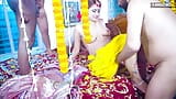 GangBang - Besi Indian Wife Very 1st Suhagarat con quattro mariti (film completo) snapshot 13