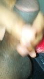 Black young big dick handjob. snapshot 1