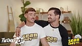 Apaixonado sensual hardcore fodendo com garanhões sensuais, Brysen e Phoenix - TWINKPOP snapshot 2