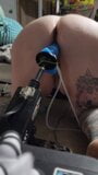 Tink88 fucking machine with cumming knotted dildo snapshot 1