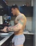 Sexy porn star making food and dancing snapshot 1