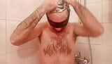 Hairy Earl Smile takes a shower snapshot 3