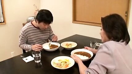 Granny fucks grandson japanese