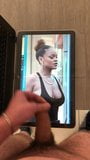 Rihanna Braless Cum Tribute snapshot 1