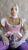 pink maid doll and her big nylon clit snapshot 17