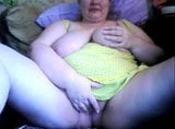 Fat granny Marusa0 shows pussy snapshot 4