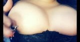 Mi latina jugando con su tetas snapshot 2