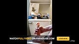 Solo Dildo Play in the Bathroom snapshot 10