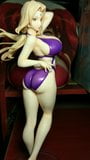 Tsunade bikini figura caliente pose corrida snapshot 6