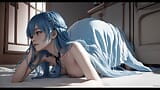 Rei Ayanami generada por IA snapshot 11