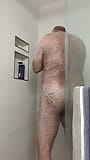 Daddybear takes a shower snapshot 1