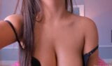 Asian Tits in Black Bra 1 snapshot 7