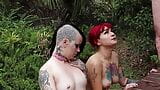 Dsc4-2 – Amelia Dire, Mallory Maneater – golden shower outdoor, foursome, deepthroat, blowjob, doggystyle, cowgirl, face cumshot snapshot 2