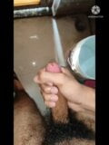 A Punjabi Sikh man named Manjinder Jawandha oiled his giant dick and jerked off snapshot 8