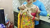 Blackmailing and fucking my ex gf who is now my bhabhi ki saree utar ke kitchen main uski mast Gand Marne ka socha snapshot 11