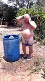 Grandpa Outdoor bath snapshot 2