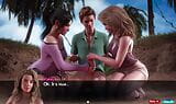 (pořadí genesis) - poklad Nadia - příběhové scény #6 - dvě holky se učí sex na pláži snapshot 12