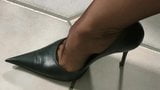 Fully Fashioned Nylon Stockings and High Heel Tease snapshot 2