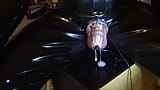 Estim- cum milking with chastity cage snapshot 3