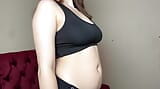 I drink water and my pregnant belly enlarges snapshot 2