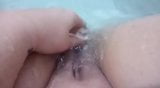 Girlfriend Glass Dildo Play In Bath snapshot 1