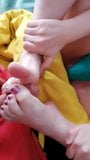 Nice Amateur Footjob snapshot 7