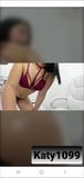 Step mom in red lingerie on webcam for Valentines Day snapshot 2