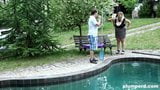 BBW Leaves Pool Boy Breathless snapshot 4