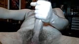 My Hard Cock kept flexing wanting my attention. So I had to masturbate as usual. snapshot 4