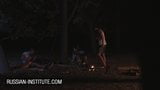 Blonde Gina Gerson in threesome at the campfire snapshot 5