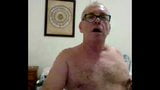 Opa-Show vor der Webcam snapshot 1