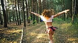 LUSTFUL SCHOOLGIRL GETS FUCKED HARD IN THE FOREST IN CRAZY POSES snapshot 3